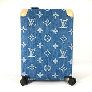 ルイヴィトン(LOUIS VUITTON)のルイヴィトン LOUIS VUITTON スーツケース ホライゾン 55 M24314  新作 LV リミックス  スーツケース トラベルバッグ カバン 4輪 キャリーバッグ モノグラムデニム ブルーデニム ブルー 新品(スーツケース/キャリーバッグ)