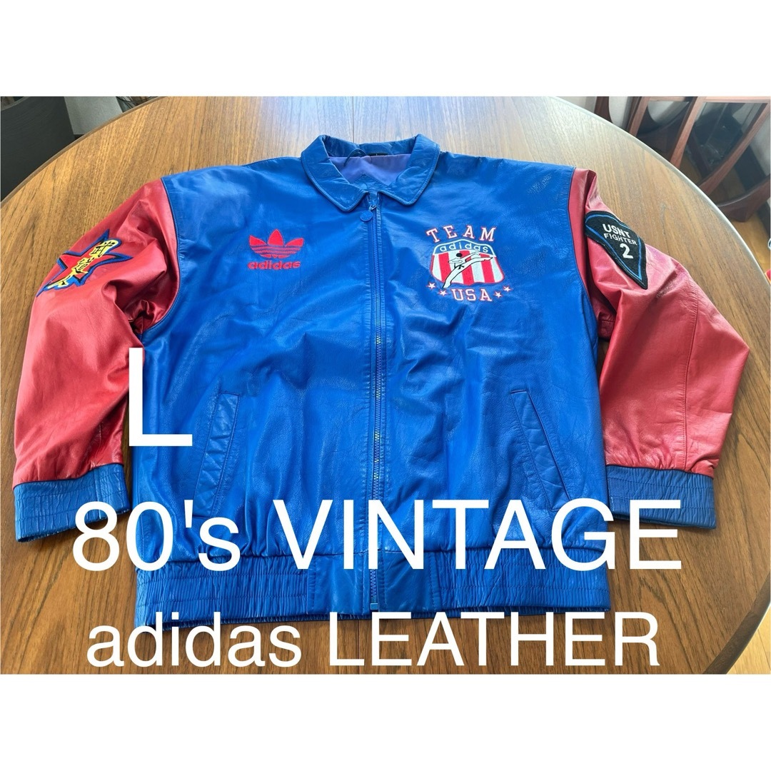 adidas - 貴重!adidas レザージャケット 武道人 長渕剛 adidas - 貴重!adidas レザージャケット 武道人 長渕剛