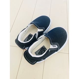 ヴァンズ(VANS)の【VANSヴァンズ】キッズ　スリッポン　スニーカー　14㎝(スリッポン)