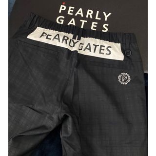 パーリーゲイツ(PEARLY GATES)の新品 パーリーゲイツ タフレックスサーモトロンラジポカ パンツ(5)サイズL/紺(ウエア)