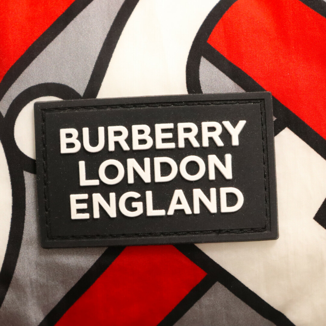 BURBERRY(バーバリー)のBURBERRY バーバリー 総柄 モノグラム ミッドランド ダウンベスト ホワイト/レッド/グレー 8025865 メンズのジャケット/アウター(ダウンベスト)の商品写真