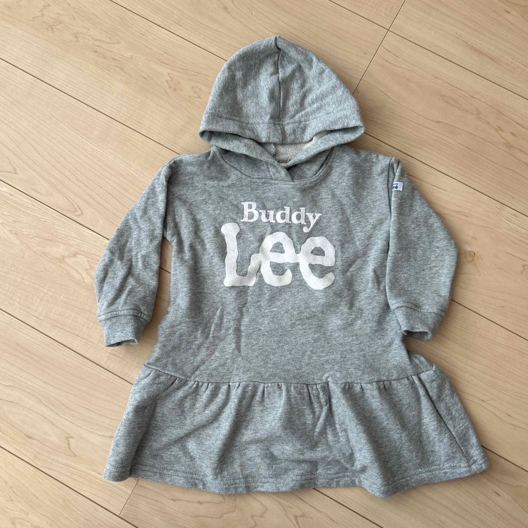Lee(リー)の90センチ　チュニック風パーカー❤️ キッズ/ベビー/マタニティのキッズ服女の子用(90cm~)(Tシャツ/カットソー)の商品写真