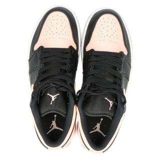 28センチワイズNIKE ナイキ AIR JORDAN1 LOW CRIMSON TINT エアジョーダン1ロークリムゾンティントスニーカー ピンク/ブラック US7.5/25.5cm 553558-034