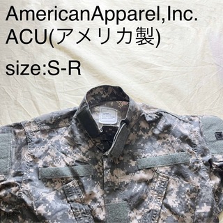 AmericanApparel,Inc.ACUミリタリージャケット(アメリカ製)