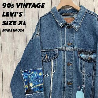 リーバイス(Levi's)の90sヴィンテージ USA製古着LEVI'Sリーバイス70507-4890デニム(Gジャン/デニムジャケット)