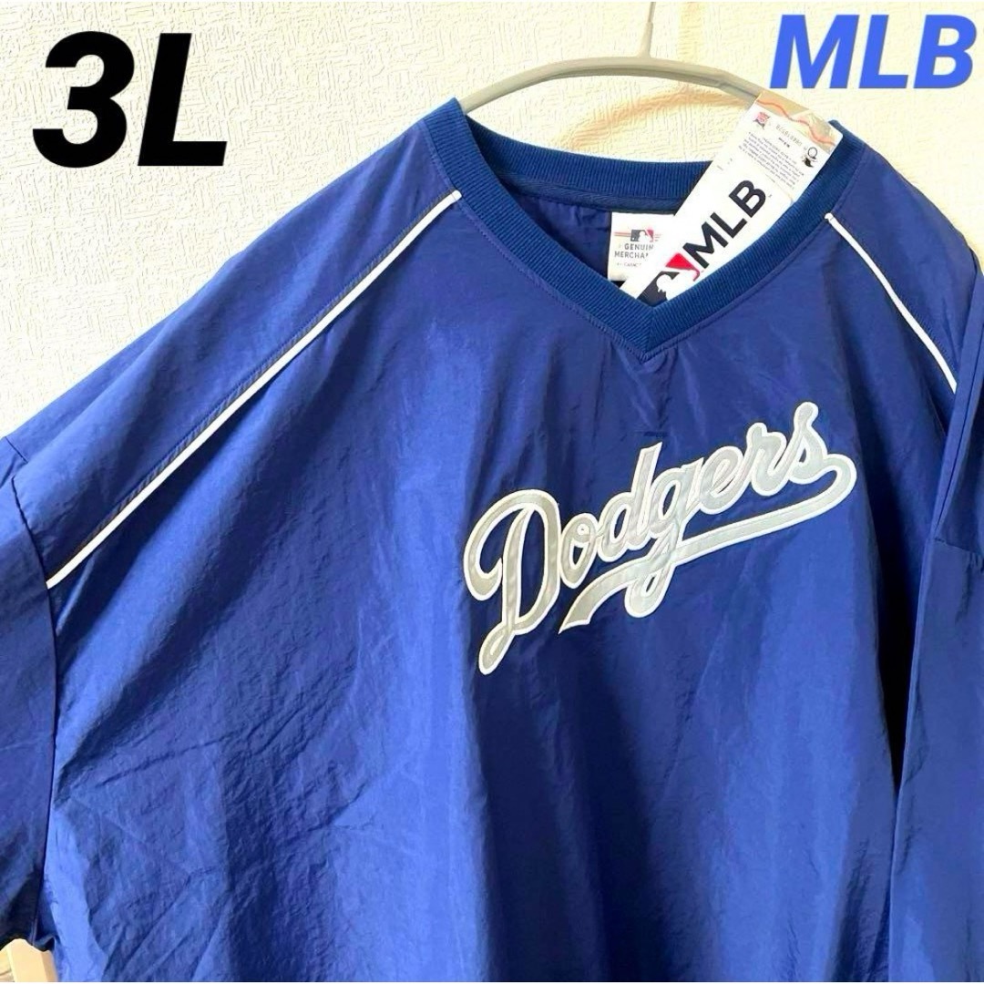 新品　MLB LA ドジャース ナイロン　プルオーバー　オーバーサイズ　大谷翔平