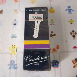 バンドーレン(Vandoren)のvandoren paris バリトンサックス用リード(サックス)