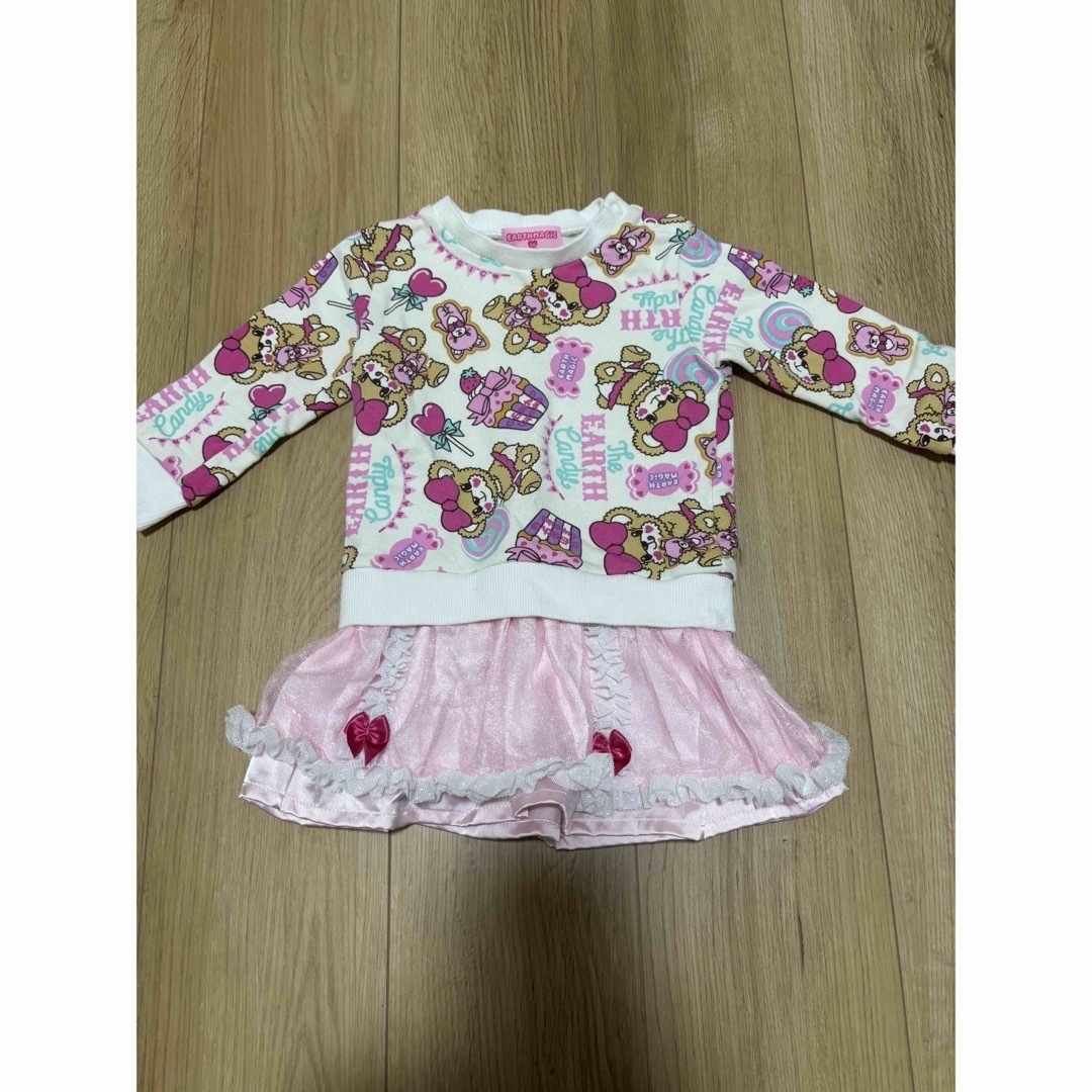 EARTHMAGIC(アースマジック)のそら様専用 キッズ/ベビー/マタニティのキッズ服女の子用(90cm~)(ワンピース)の商品写真