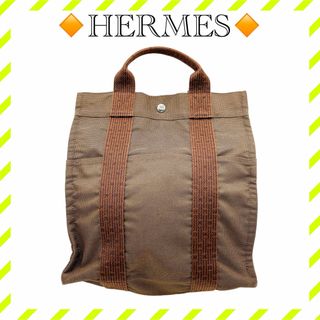 エルメス(Hermes)の良品 エルメス エールライン アド 2way リュックサック 茶 レディース(リュック/バックパック)