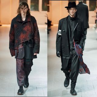 ヨウジヤマモト(Yohji Yamamoto)の【ほぼ未使用】20-21AW ヨウジオム× XVESSEL スニーカーyohji(スニーカー)