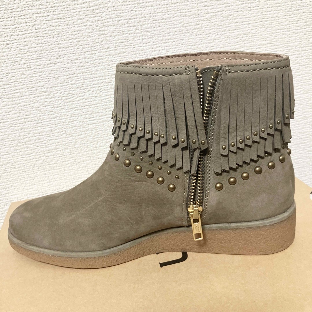 UGG アグー　ブーツ　フリンジ　新品