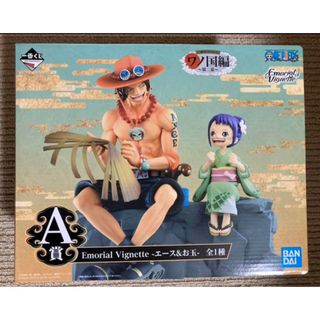 バンダイ(BANDAI)のONE PIECE ワンピース　一番くじ　A賞　エース&お玉　フィギュア(アニメ/ゲーム)