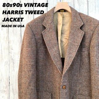 Harris Tweed - 90s カナダ製 ハリスツイード テーラード ジャケット