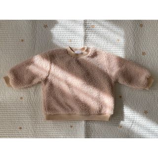 ザラキッズ(ZARA KIDS)のzara kids モコモコ ボア トップス(その他)