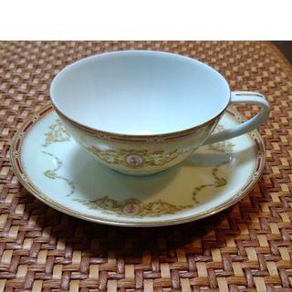 ノリタケ(Noritake)のノリタケ　1802　ティーカップ＆ソーサー　3客(食器)