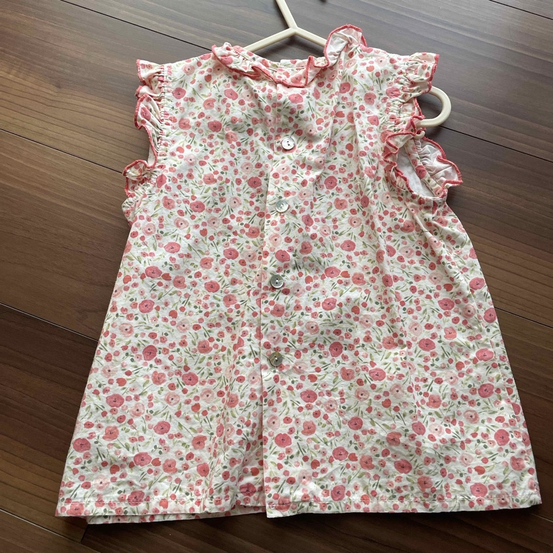 amaia 花柄　ブラウス　チュニック キッズ/ベビー/マタニティのキッズ服女の子用(90cm~)(ブラウス)の商品写真