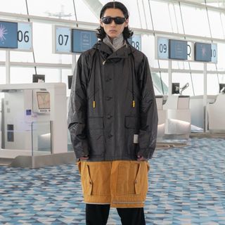 メゾンミハラヤスヒロ(Maison MIHARA YASUHIRO)のMaison MIHARA YASUHIRO 22ss レイヤード コート L(モッズコート)