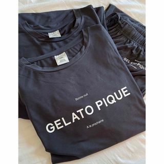 ジェラートピケ(gelato pique)のジェラートピケ 福袋 B 2024  カットソー パンツ ワンピース 3点(ルームウェア)