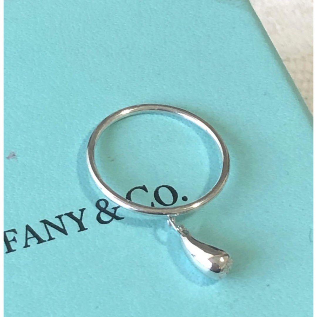 Tiffany & Co.(ティファニー)の極美品　仕上げ済み　ティファニーティアドロップリング12号　シルバー925 レディースのアクセサリー(リング(指輪))の商品写真