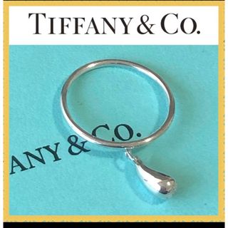 ティファニー(Tiffany & Co.)の極美品　仕上げ済み　ティファニーティアドロップリング12号　シルバー925(リング(指輪))