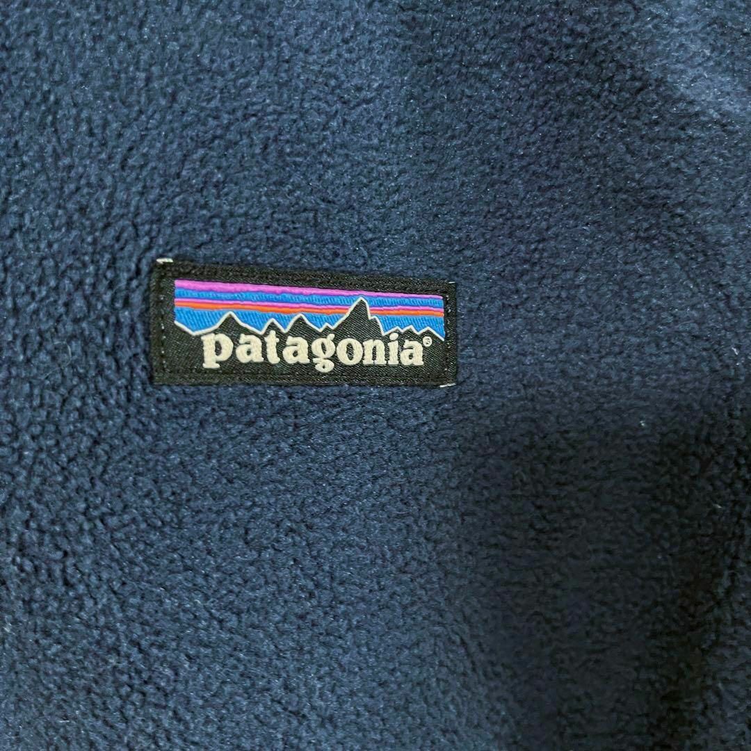 patagonia(パタゴニア)のUS古着PATAGONIAパタゴニア　シンチラフリースベスMネイビーユニセックス メンズのトップス(ベスト)の商品写真