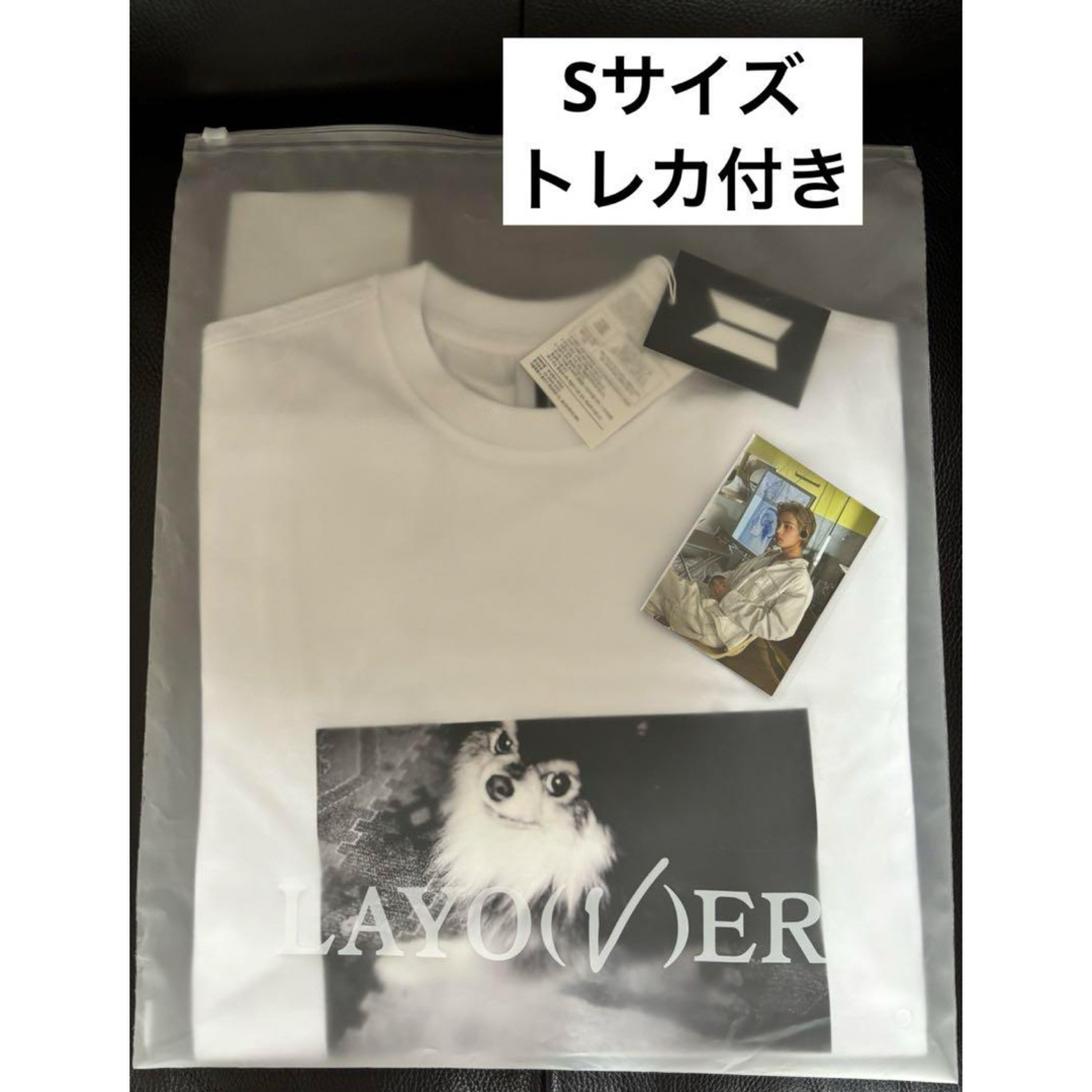 BTS V テテ layover オーバーサイズTシャツ Sサイズ　新品未使用タレントグッズ