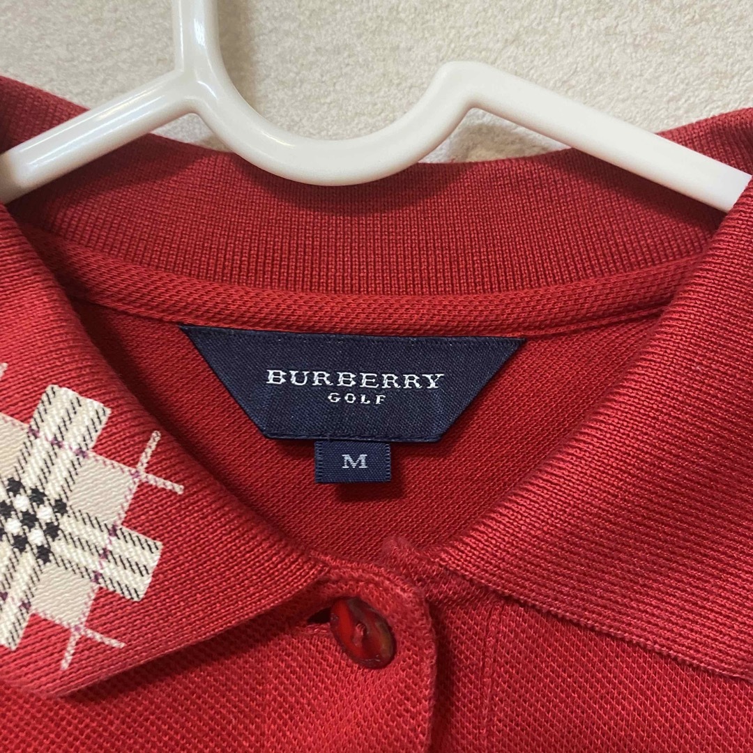 BURBERRY(バーバリー)のバーバリー　ポロシャツ　長袖 長袖ポロシャツ ポロシャツ レディースのトップス(ポロシャツ)の商品写真