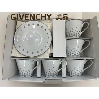 ジバンシィ(GIVENCHY)のジバンシー　カップ&ソーサー　5客セット　食器(食器)