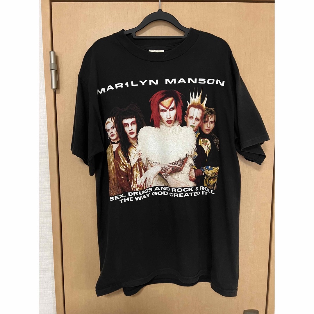 トップスMarilyn manson ツアーTシャツ ビンテージ