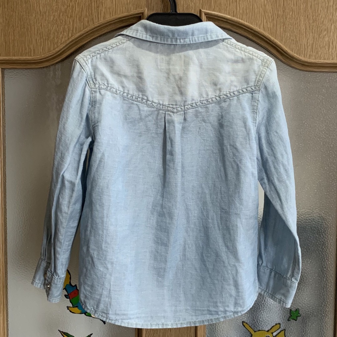 Gucci(グッチ)のGUCCI グッチ ダンガリーシャツ　5Y キッズ/ベビー/マタニティのキッズ服男の子用(90cm~)(Tシャツ/カットソー)の商品写真