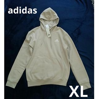 アディダス(adidas)のadidas パーカー ベージュ 新品(パーカー)