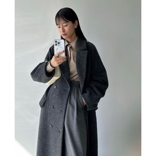 クラネ(CLANE)の【新品】DOUBLE WOOL LONG COAT clane (ロングコート)