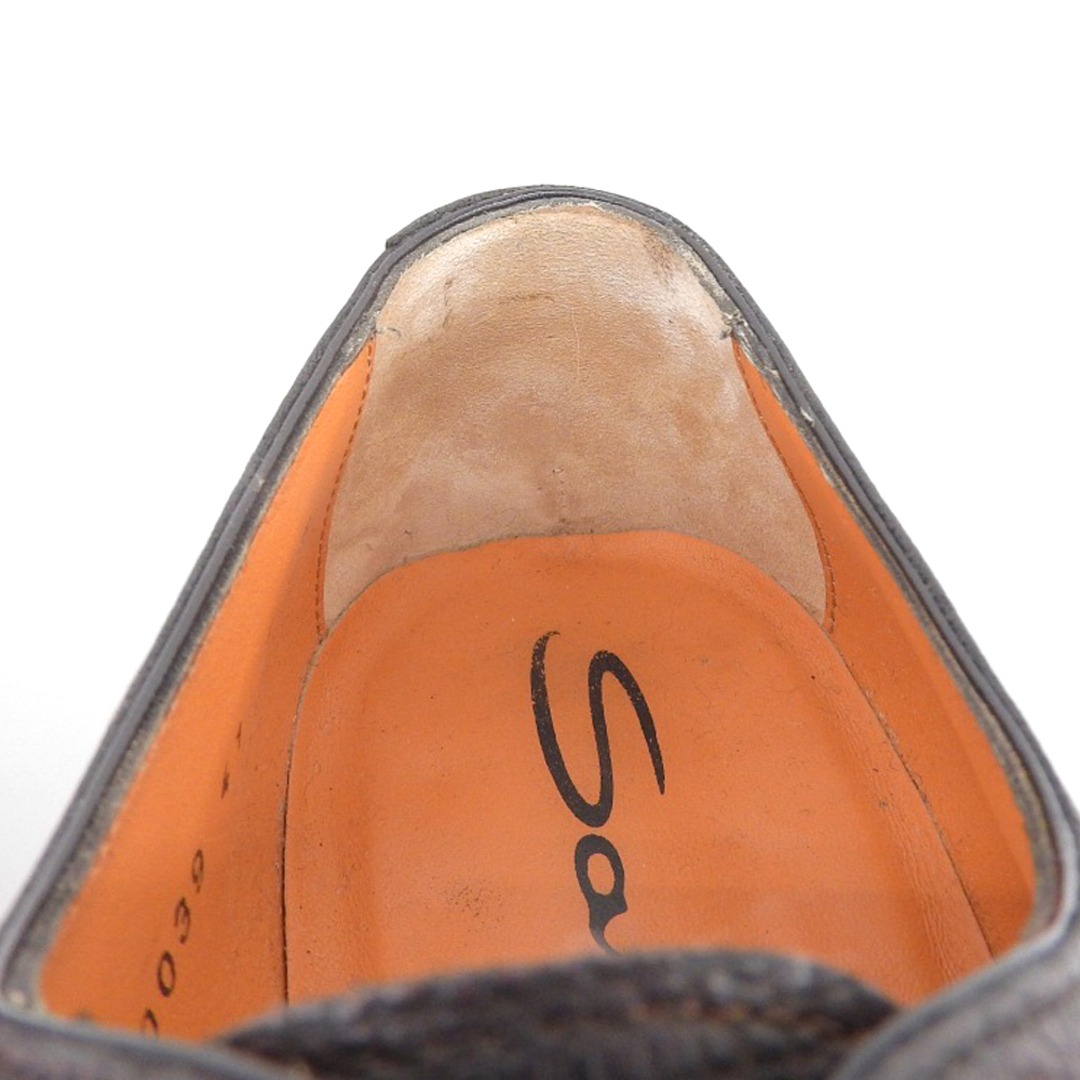 Santoni(サントーニ)のサントーニ 美品 SANTONI サントーニ 10039 オックスフォード レザー シューズ メンズ ブラウン 6 6 メンズの靴/シューズ(その他)の商品写真