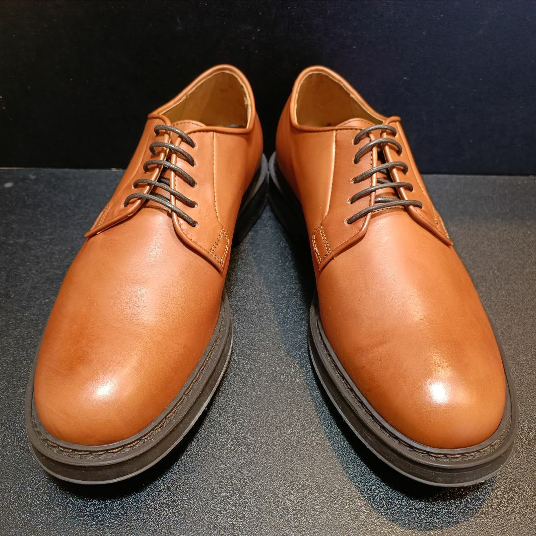 ボエモス（BOEMOS） イタリア製革靴 タン EU42MADEINITALY