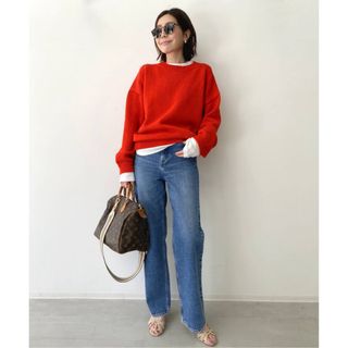 パンツアパルトモン【KHAITE】VIVIAN BOOTCUT FLARE DENIM