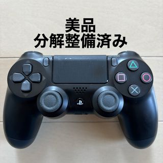 プレイステーション4(PlayStation4)の美品 SONY PS4 純正 コントローラー DUALSHOCK4 ブラック(家庭用ゲーム機本体)