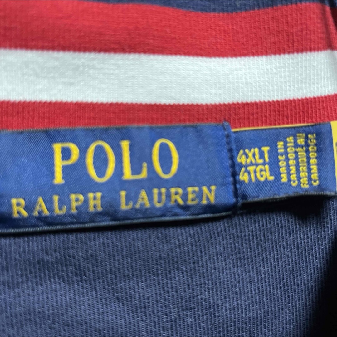 POLO RALPH LAUREN(ポロラルフローレン)の超激レア❗️ポロ　ラルフローレン  ハーフジップ　スウェット　トレーナー❗️ メンズのトップス(スウェット)の商品写真