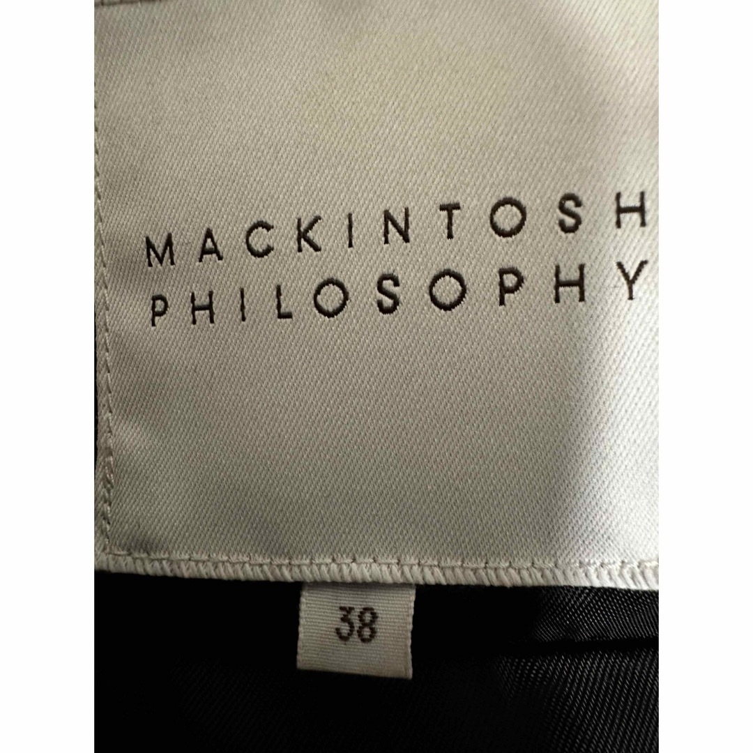 MACKINTOSH PHILOSOPHY(マッキントッシュフィロソフィー)のMACKINTOSH PHILOSOPHY ダウンコート 2way ブラック レディースのジャケット/アウター(ダウンコート)の商品写真