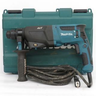 マキタ(Makita)のmakita (マキタ) 100V 26mm ハンマドリル SDSプラス コンクリート26mm 鉄工13mm 木工32mm ケース付 HR2601F 中古(工具)