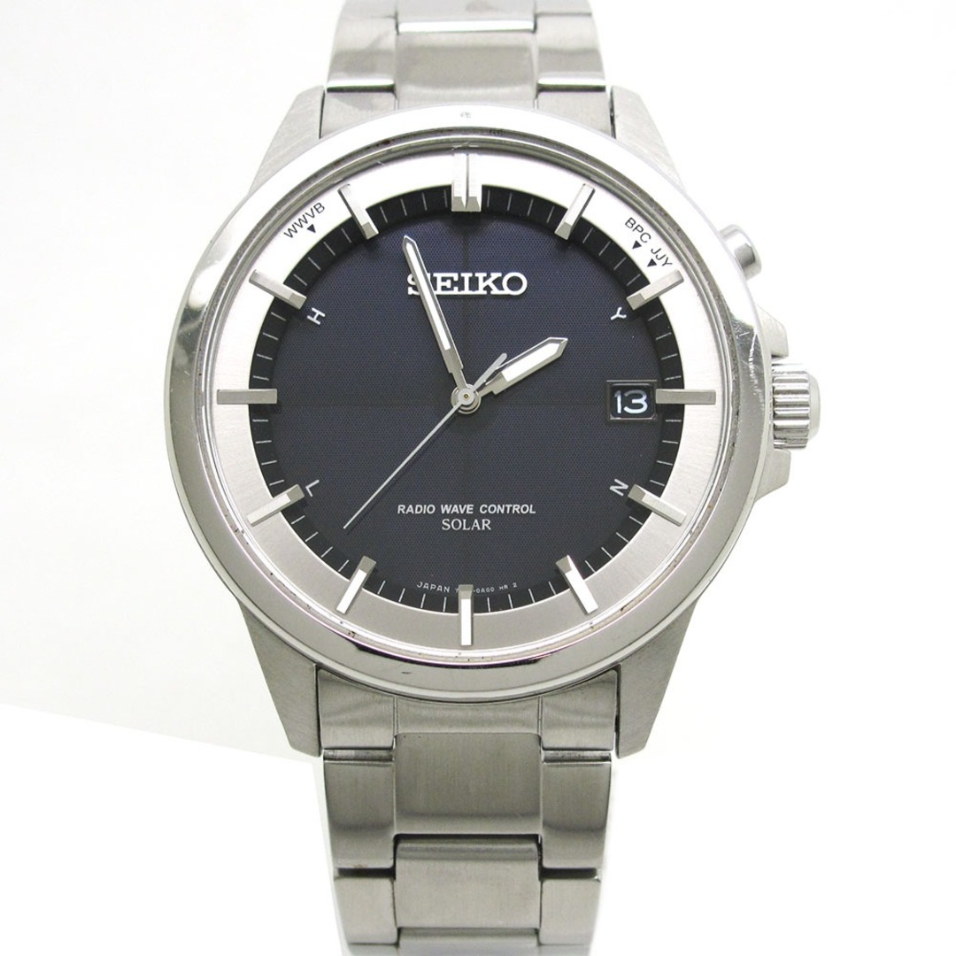 SEIKO (セイコー) 腕時計 7B24-0AF0 デイト ソーラー電波【中古】