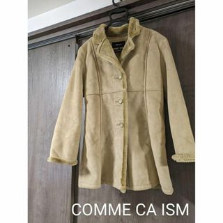 コムサイズム(COMME CA ISM)のCOMMECAISM コムサイズム レディース　ムートンコート　フリー　ベージュ(ムートンコート)