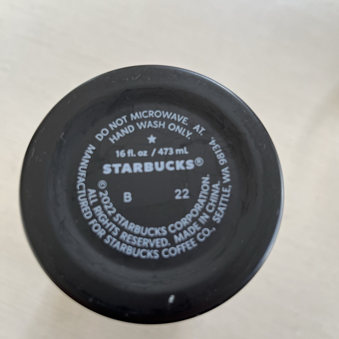 Starbucks Coffee(スターバックスコーヒー)のスタバタンブラー　473ml ブラック インテリア/住まい/日用品のキッチン/食器(タンブラー)の商品写真