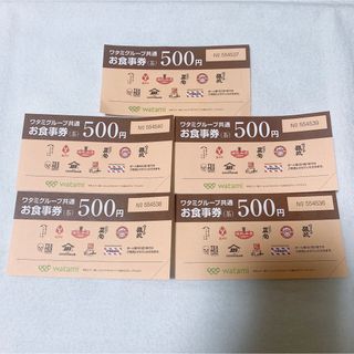 mokmok09様 専用 ワタミグループ共通お食事券　2500円分(その他)