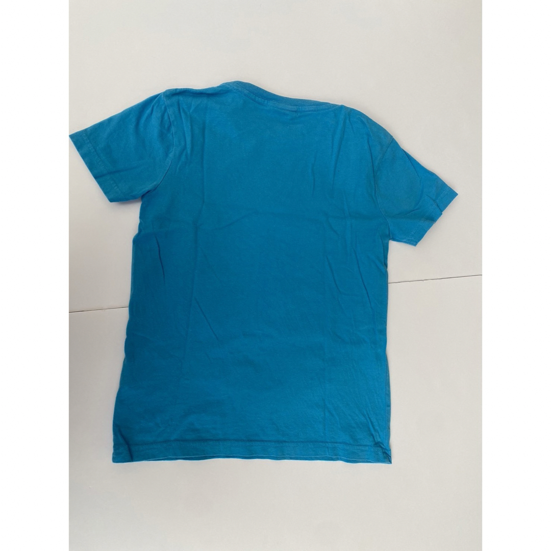 Boden(ボーデン)のミニボーデン　半袖Tシャツ　ブルー　船　イカリ　刺繍　120 130 キッズ/ベビー/マタニティのキッズ服男の子用(90cm~)(Tシャツ/カットソー)の商品写真