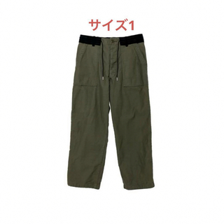サカイ(sacai)のsacai×WTAPS-MILL TROUSER 02 Pants カーキ(ワークパンツ/カーゴパンツ)