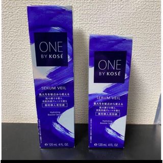 ワンバイコーセー(ONE BY KOSE（KOSE）)のワンバイコーセー　セラムヴェール 120ml 本体と付け替え(美容液)