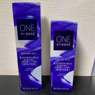 ワンバイコーセー(ONE BY KOSE（KOSE）)のワンバイコーセー　セラムヴェール 120ml 本体と付け替え(美容液)