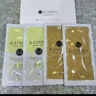 カミカ(KAMIKA)のKAMIKA  オールインワンクリームシャンプーお試し　25g×４点セット(シャンプー)