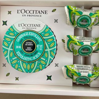 L'OCCITANE - ロクシタン　スパークリングリーフシア　バスセット