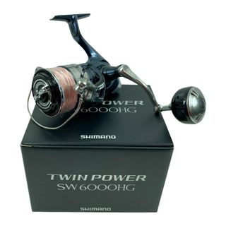 シマノ(SHIMANO)のττSHIMANO シマノ リール スピニングリール 21ツインパワーSW6000HG 04225(リール)